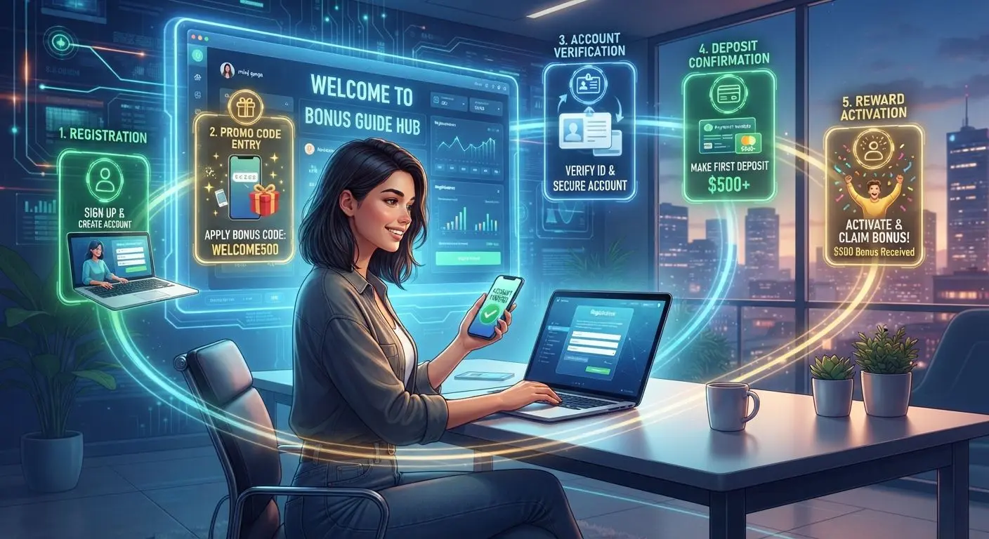 Step by step process for claiming a BetXchange bonus from signup to reward
