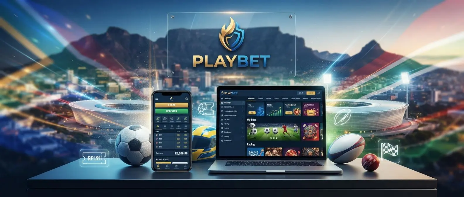 Branded South African sports and online games access banner