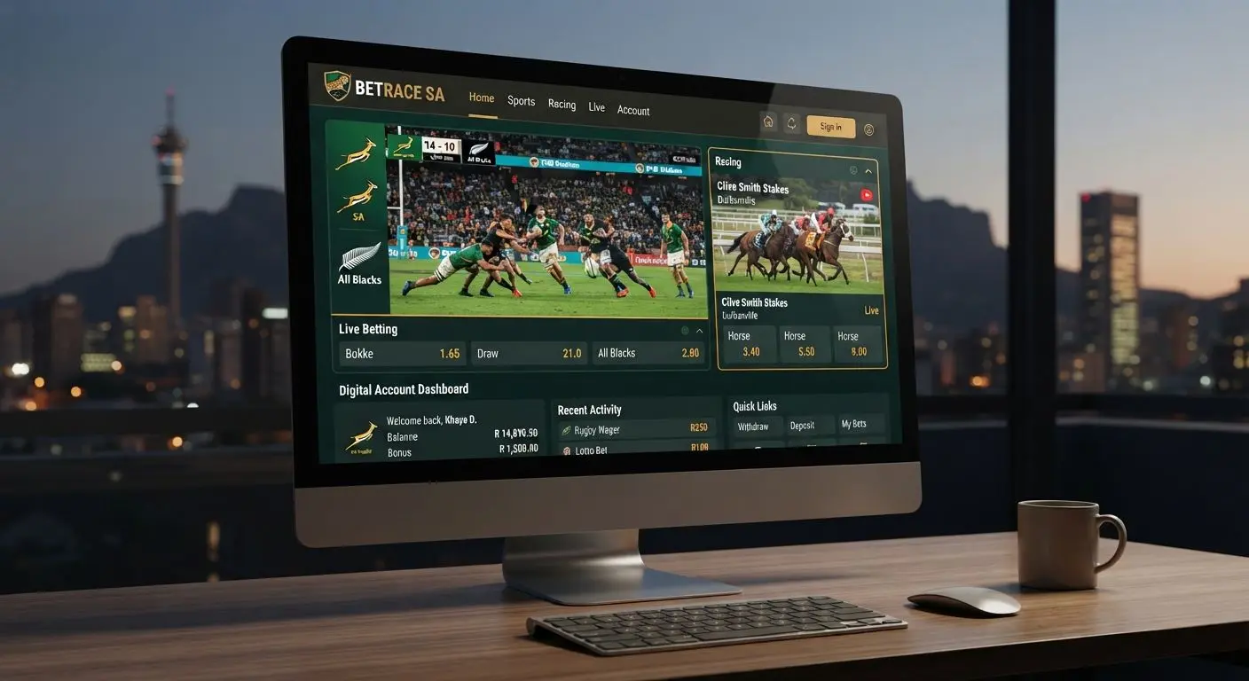 Keith Ho Betxchange brand visual with South African sports context