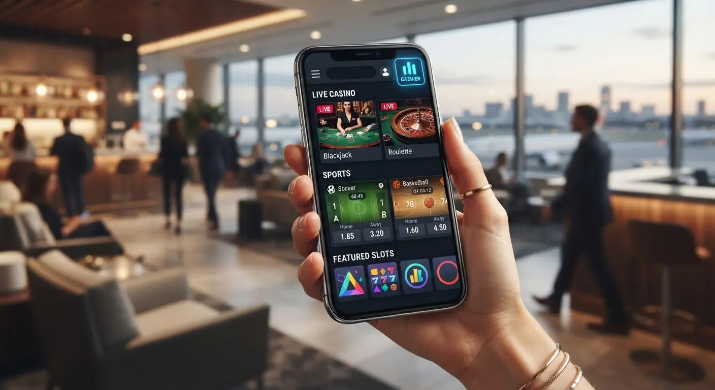 Mobile BetXchange real-money play on a smartphone with games and account features